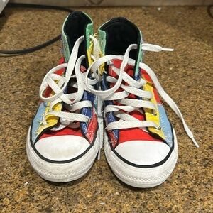 Multicolor converse size1